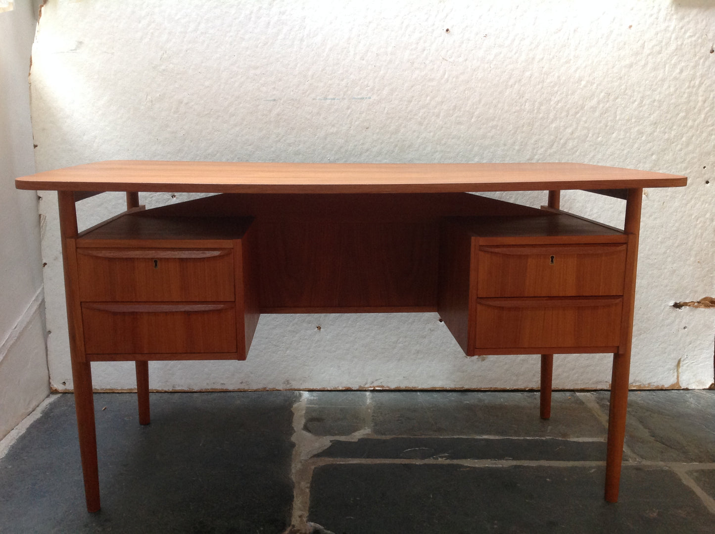 Mid Century Modern Teak Desk