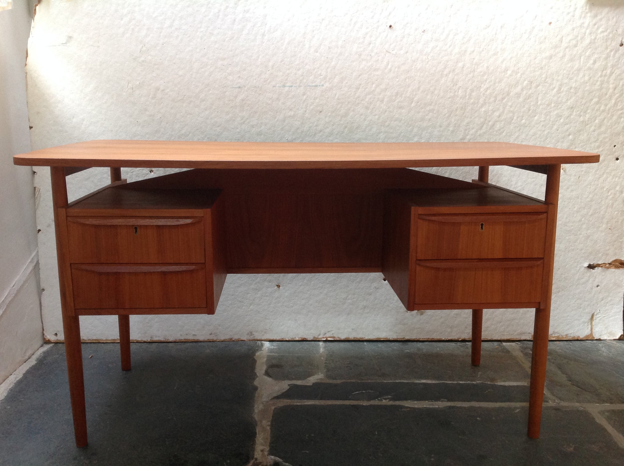 Mid Century Modern Teak Desk