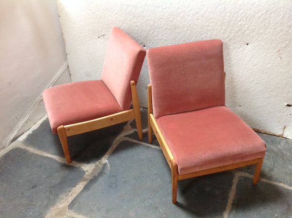1960's Mid Century Modern Lounge Chairs PAIR