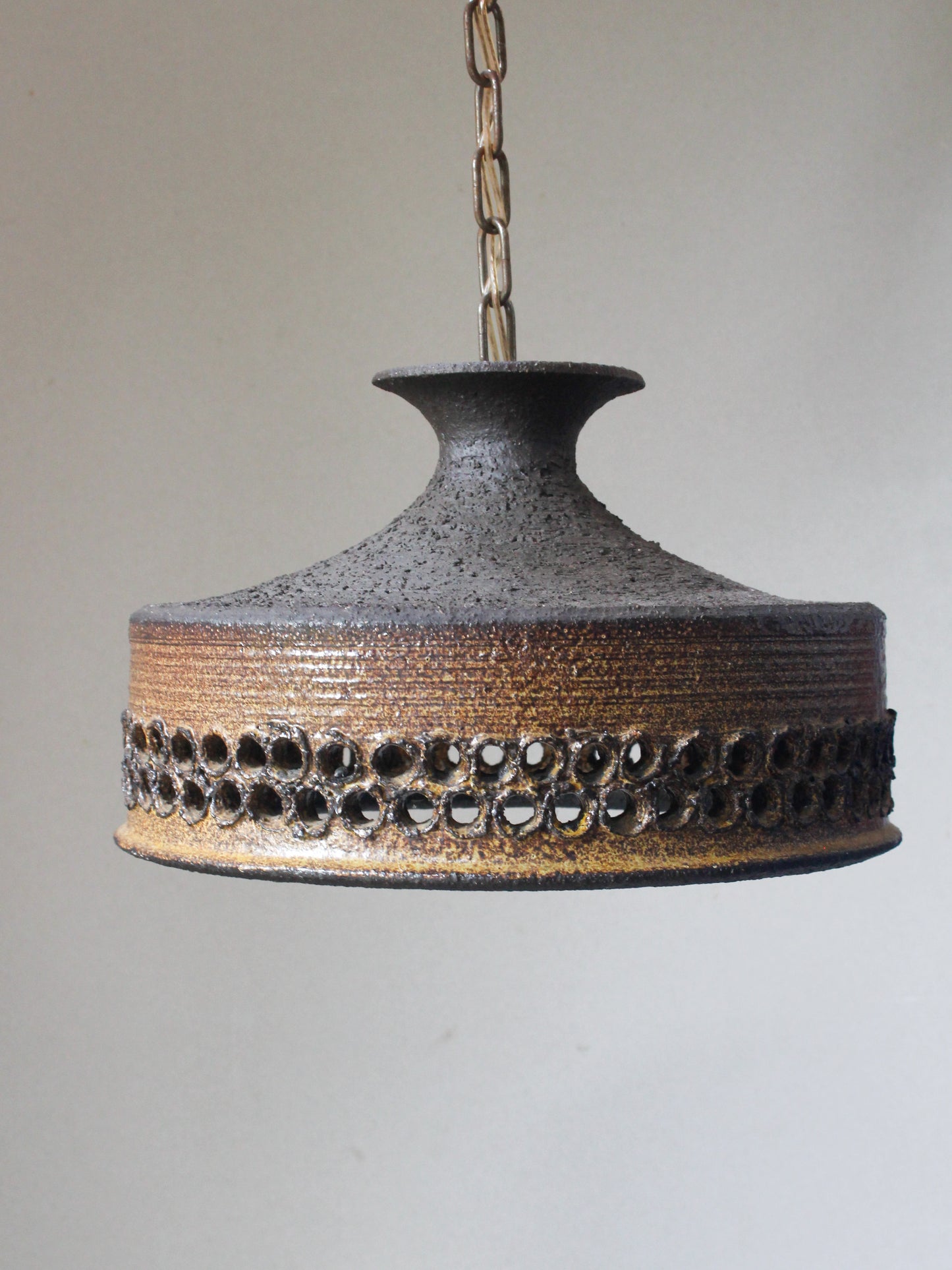 Danish Ceramic Studio Pottery Stoneware Ceiling Light – THE FIELDS