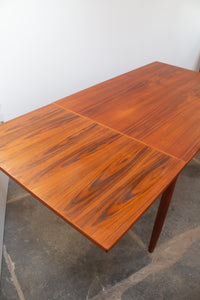 1960s Teak Extending Dining Table